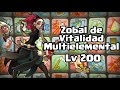 PRESENTACIÓN ZOBAL VITALIDAD MULTIELEMENTAL LV 200 - DOFUS TOUCH