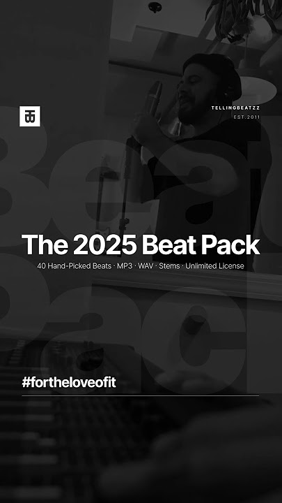 The 2025 Beat Pack | 40 Beats | Unlimited License #beatpack #typebeat #beats