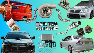 How To Turbo Your Lancers (CJ’s,CF’s & C series)