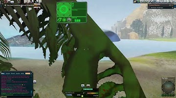 Mining run on Planet Toulan using Ziplex Z20 unamped, Entropia Universe.