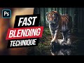 Creating Photo Manipulation in 10 Minutes! Photoshop & Lightroom Tutorial