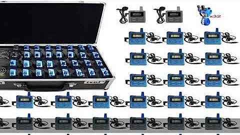 EXMAX ELGT-470 Wireless Tour Guide/Monitoring Audio System 100 Channels Groups for Tourism,Conferen
