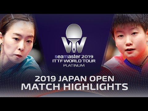 Sun Yingsha vs Kasumi Ishikawa | 2019 ITTF Japan Open Highlights (R16)