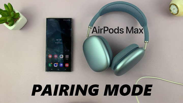 How To Put Airpods Max In Bluetooth Pairing Mode