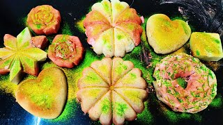 Bye Bye Reforms !! 👋🏻👋🏻 Earthy & Neon Double colour Reforms Crush ASMR 🩷💛💚🧡 screenshot 5