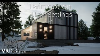 Twinmotions: Three Important Sliders for Exterior Lighting