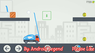 Brain Physic Level 2-41 Brain it on the wooden truck level 2-41 Android Solution