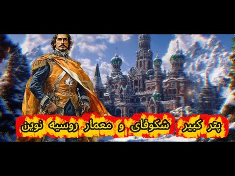 پتر کبیر شکوفای و معمار روسیه نوین