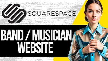 How to Create a Band or Musician Website in Squarespace | Tutorial 2025