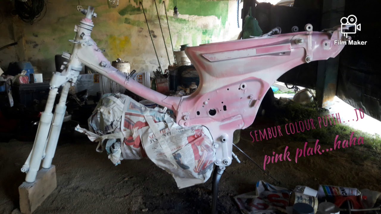 Metallic Gray Click Repaint Projek PKP - Repaint Honda EX5 Metallic Grey - YouTube