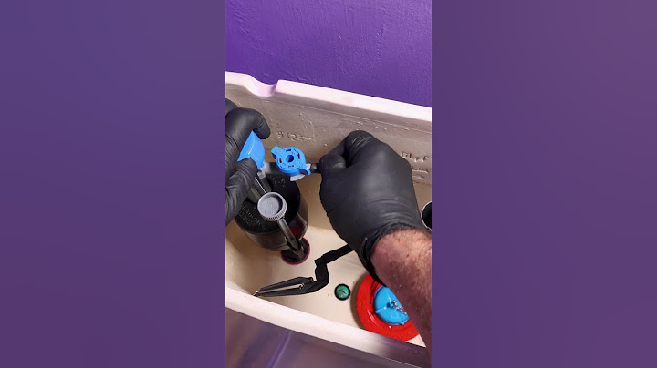 Installing a Toilet Fill Valve to a Fix Weak Toilet Flush - Fluidmaster the #1 brand of fill valves