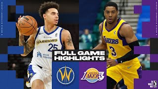 South Bay Lakers vs. Santa Cruz Warriors - Game Highlights