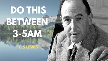 If You Wake Up Between 3AM & 5AM, DO THESE 3 THINGS! | C.S Lewis 2024