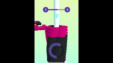 Stack Ball 3D! Level 3 Gameplay Walkthrough (iOS, Android) #stackball3d #gameplay #shorts