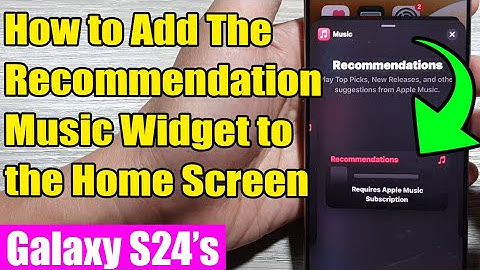 🎵 iPhone 16/16 Pro Max: How to Add The Recommendation Music Widget to the Home Screen