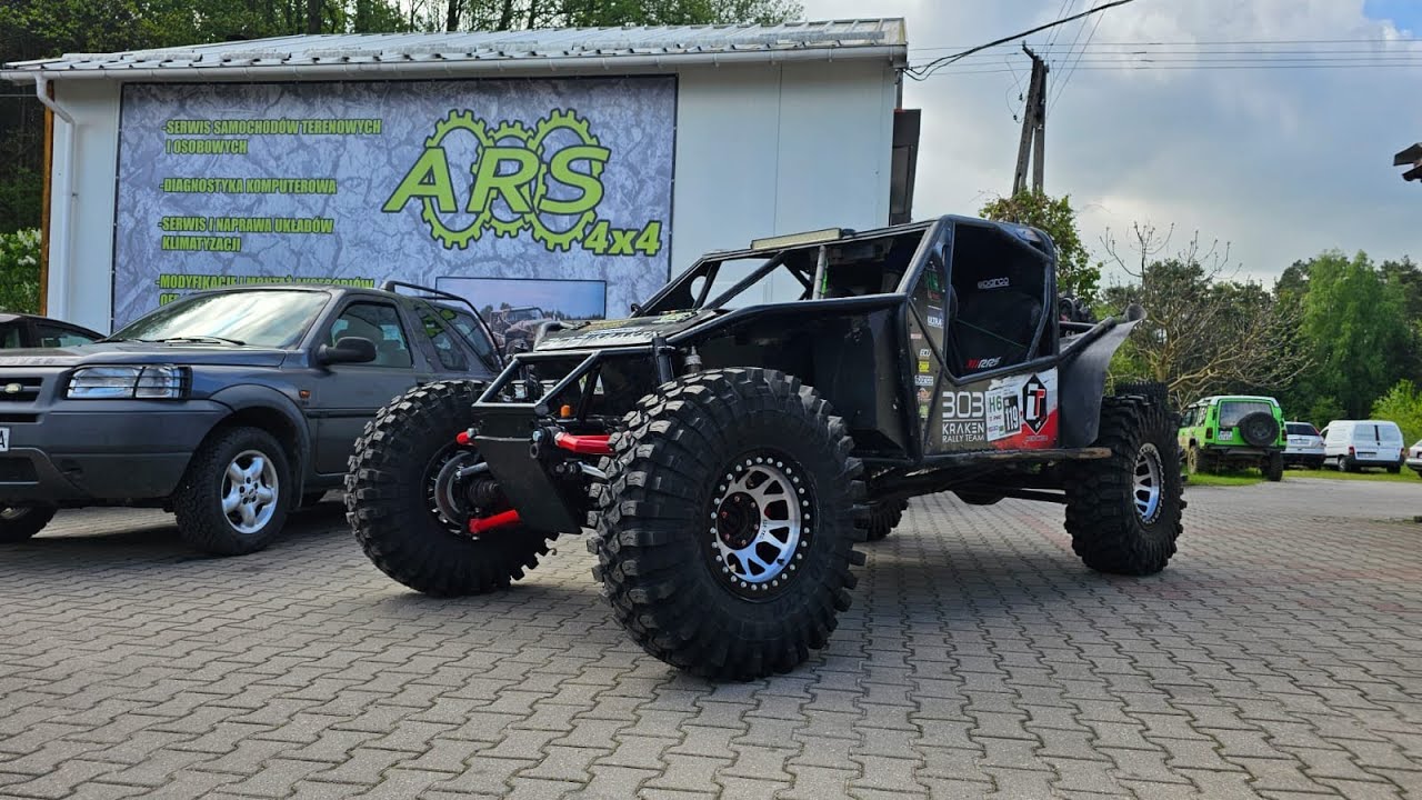 Kraken Rally Team old-new offroad racecar. Born of Kraken 2.0 IFS ...