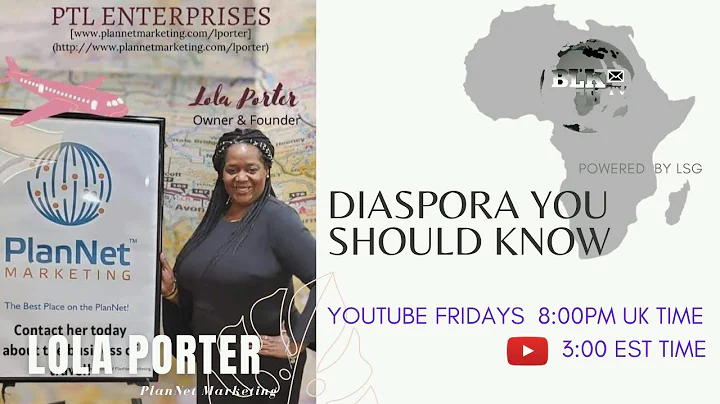 LOLA PORTER | Diaspora You Should Know | BLKMailTV