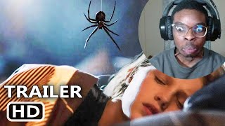 This is a scary trailer | STING Trailer (2024) Giant Spiders REACTION