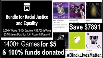 1400+ Games for $5 in Itch.io Bundle for Social Justice & Equality (Save $7,891 & Help a Cause)