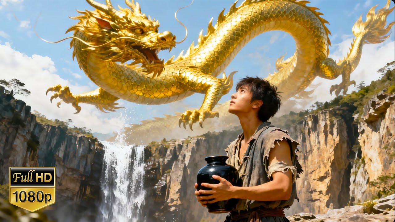 【最新电影】穷小伙意外唤醒远古巨龙，竟获得神奇力量，随口一句话让稻草人复活！#movie #中國電視劇 #大陆剧 #大陸劇 #中国电视剧