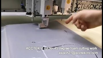 ACCTEK cnc oscillating knife cutting machine AKZ2315 after sale service in Italy
