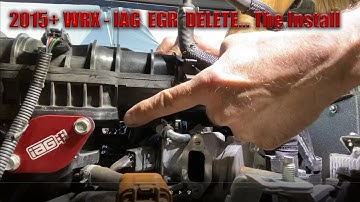 Subaru 2015+ WRX - IAG EGR Delete Install!