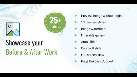 Ultimate Before After Image Slider & Gallery - BEAF Pro By Themefic_WP