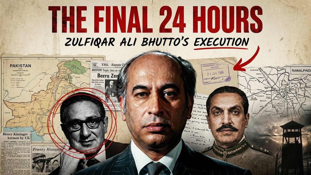 Zulfiqar Ali Bhutto: The TRAGIC Story of His Final 24 Hours