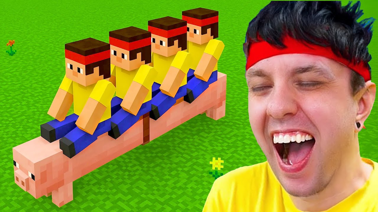 OMÖJLIGA MINECRAFT HACKS DU ALDRIG SETT!