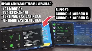 GAME SPACE GT MODE TERBARU ! GAME SPACE UPDATE DENGAN FITUR VOICE CHANGER & GT MODE GAMING MAKSIMAL screenshot 2