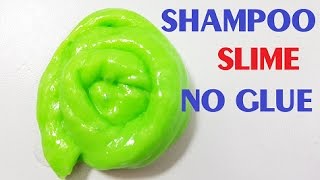 How to make shampoo slime without glue!!! diy no glue easy