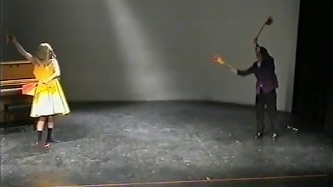 Monty Python Wuthering Heights in Semaphore Sketch