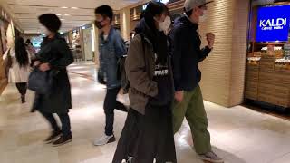 Osaka Metro 天王寺駅→JR天王寺駅→ミオチカ→あべちか【駅構内/探訪/散策動画】水曜日の夜 7時30分頃、街の様子です｡