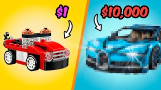 : CHEAP vs EXPENSIVE Lego Cars...