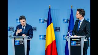 Declarații de presă comune cu Secretarul General NATO, Mark Rutte, la sediul Alianței Nord-Atlantice