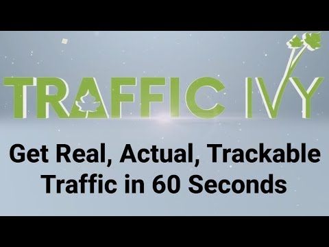 Traffic Ivy Ultimate Access Review Demo Bonus - Get Real Traffic From 100+ Blogs Network