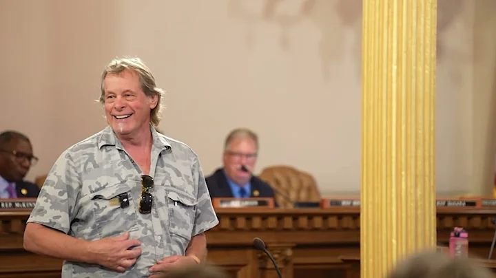 Ted Nugent testifies before a joint Michigan House committee on alleged DNR abuses