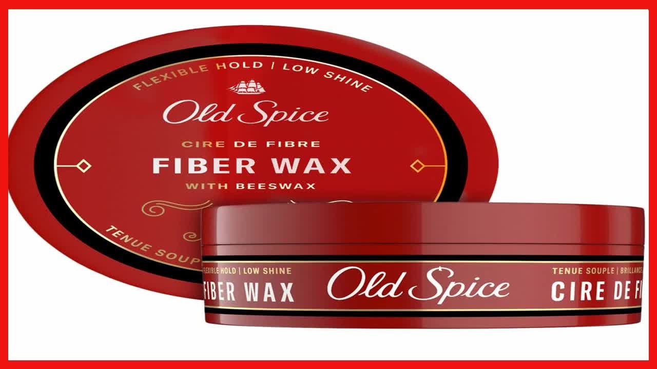 Old Spice, Hair Styling Fiber Wax for Men Flexible HoldLow Shine 2.22