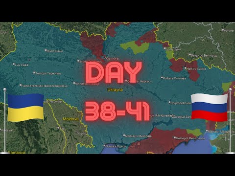 Ukraine War map / Day 38-41 and current situation 2022 #Ukraine #Ukrainewar #Russia #NATO