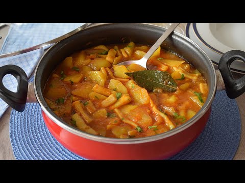 Video: Cazuela De Patatas Con Calamares