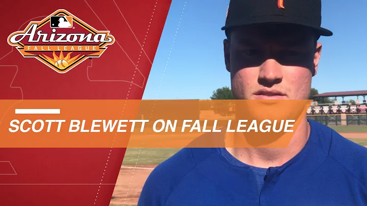 Scott Blewett on strong start in Fall League