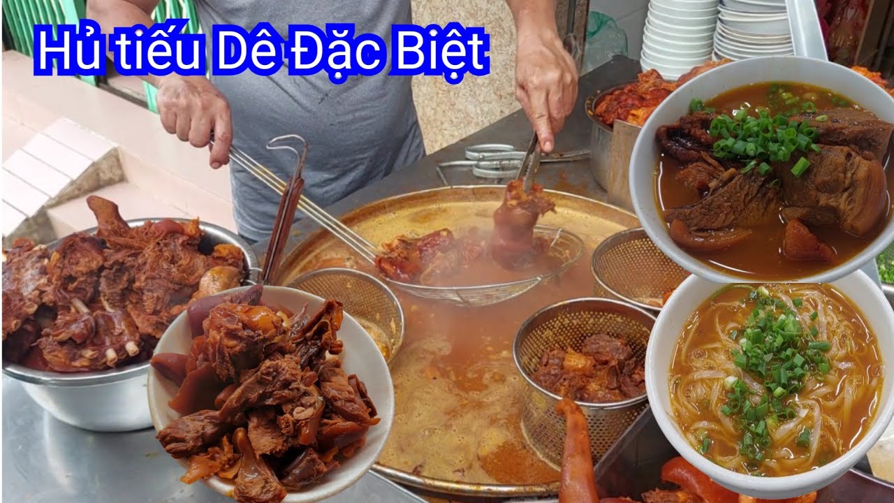 #ăn_ngon #ăn_vật #hutiêudêQuán hủ tiếu dê rất đặc biệt chỉ bán buổi sáng 1 ...