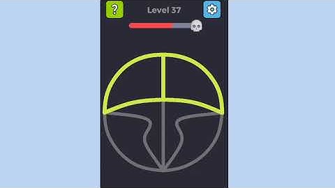 Single Line Puzzle Drawing Level 37