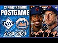 Mets vs Rays Postgame Show (Recap, Reactions, Highlights/3-24-2023)