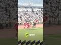 إحتفال حسين الشحات بعد تسجيله هدف في مرمى الزمالك
