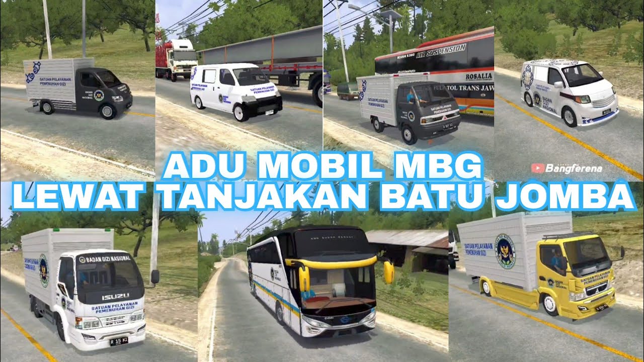 Mobil MBG Mana Yang Bisa Melewati Tanjakan Batu Jomba? || Meme BUSSID