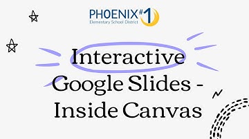 How to use Interactive Google Slides in Canvas
