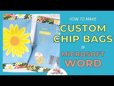 How to Make Custom Chip Bags with Canva (TEMPLATE) - Caught by Design