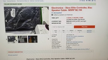 Bidding on pallets online Liquidation.com..