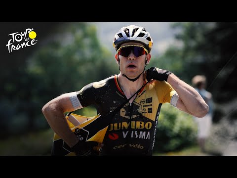 Video: Wout van Aert pamet Tour de France pēc šausminošās avārijas